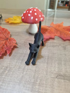 Chat qui s’étire – Figurine déco design