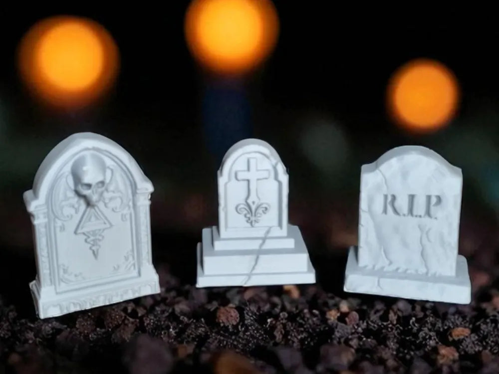 Mini Pierres Tombales lot de 3