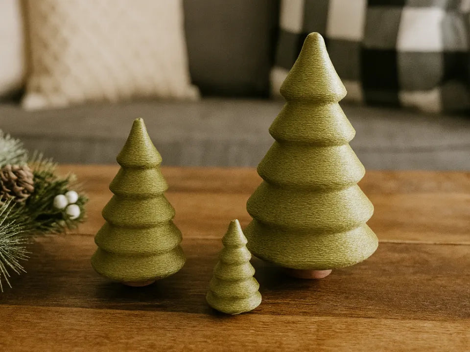 Sapins de noel texturé