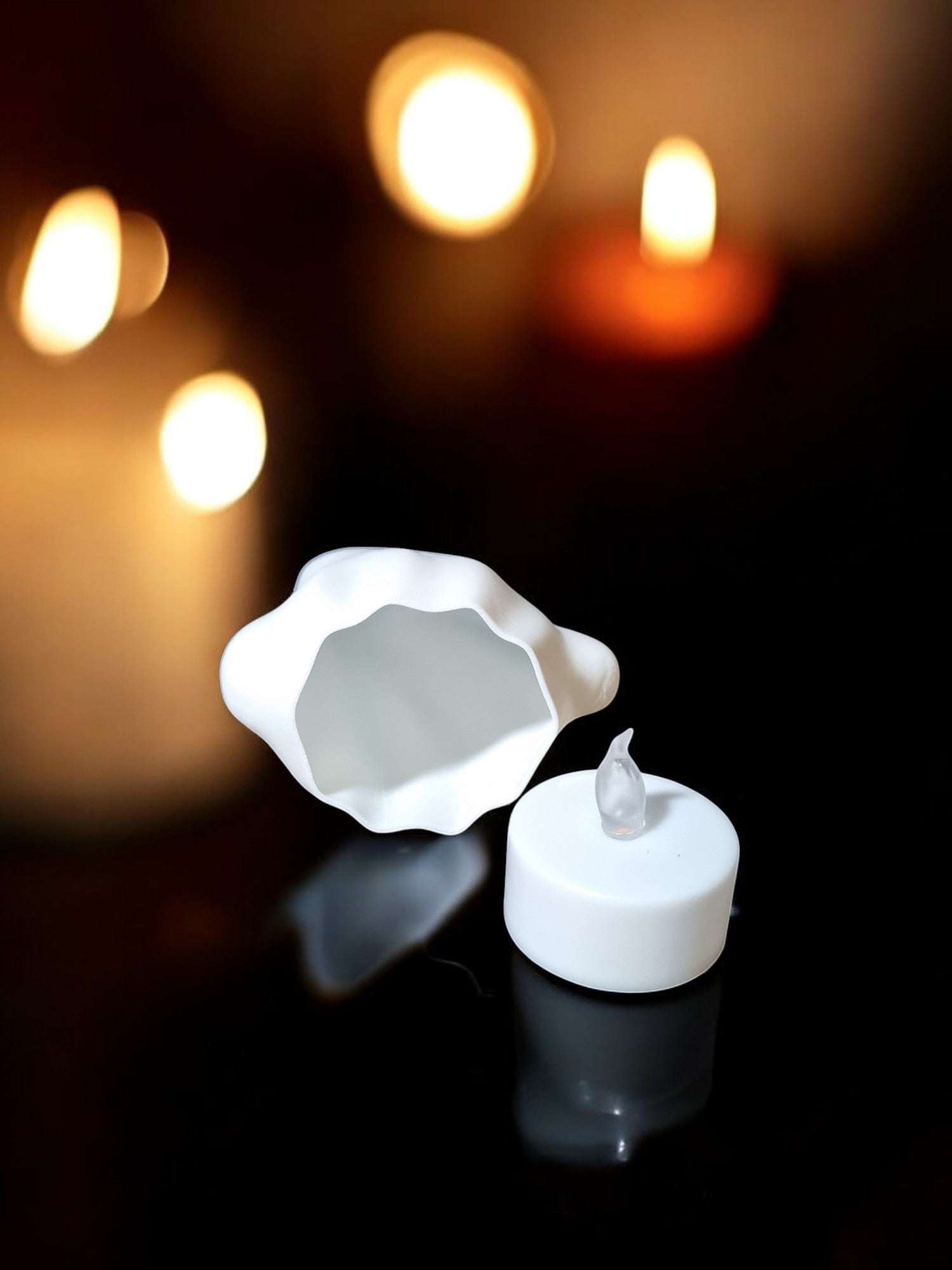 Fantôme à bougie led