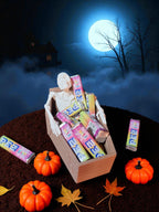 Squelette & cercueil - Présentoire à bonbon