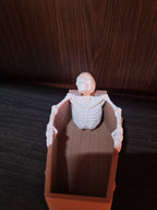 Squelette & cercueil - Présentoire à bonbon