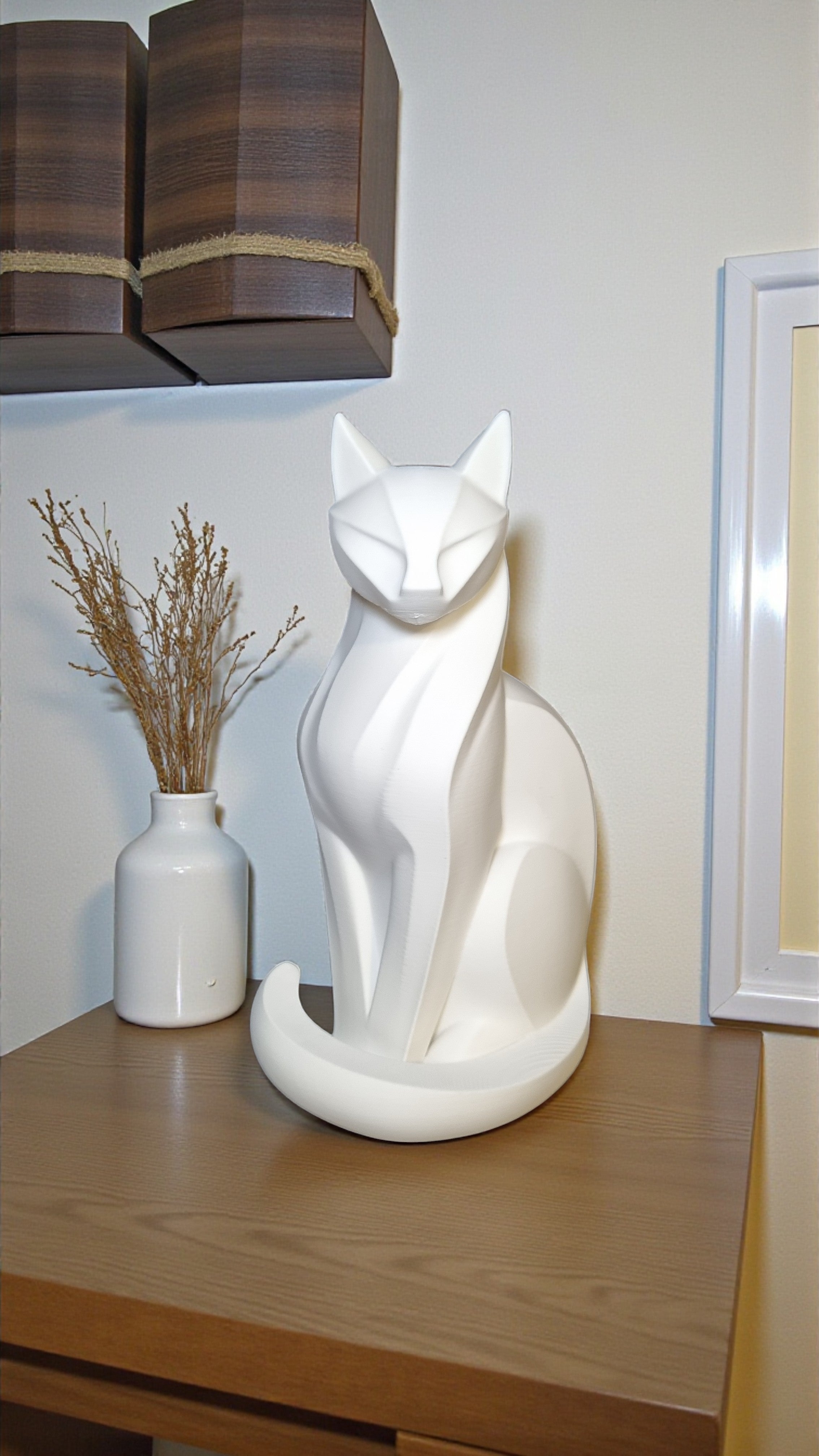 Sculpture Chat - Statuette déco moderne