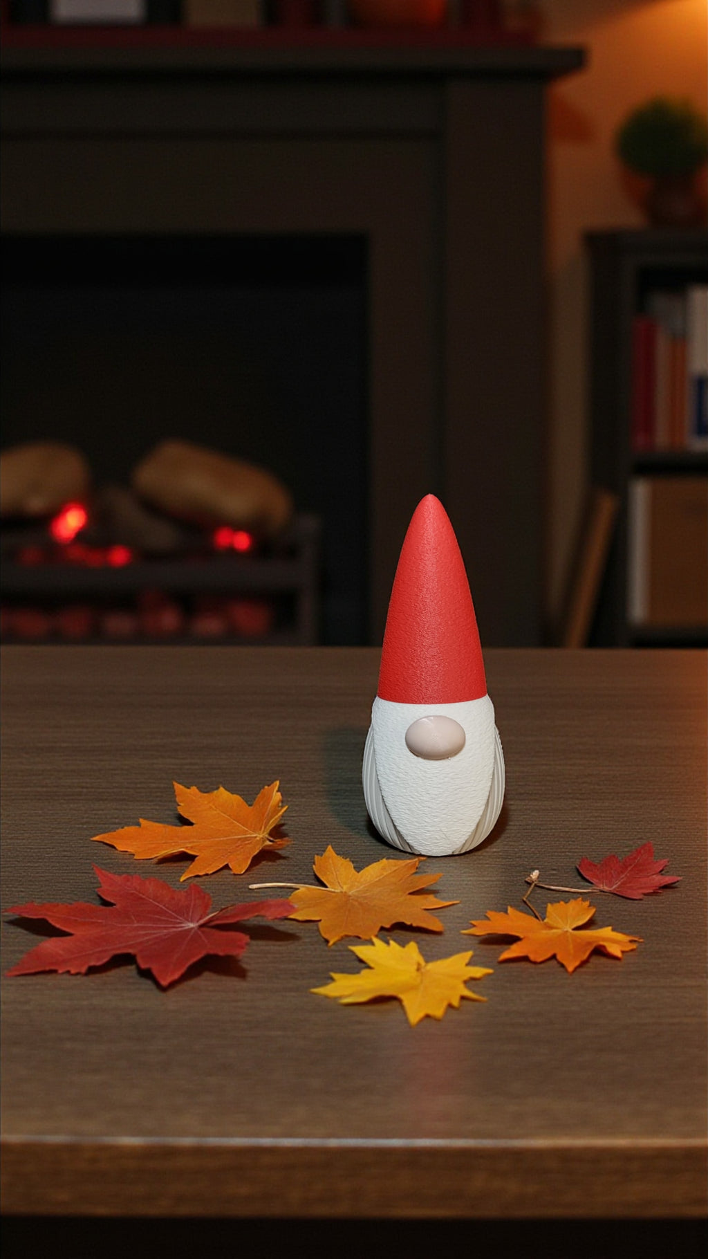 Gnome nordique minimaliste – Duo déco d’hiver