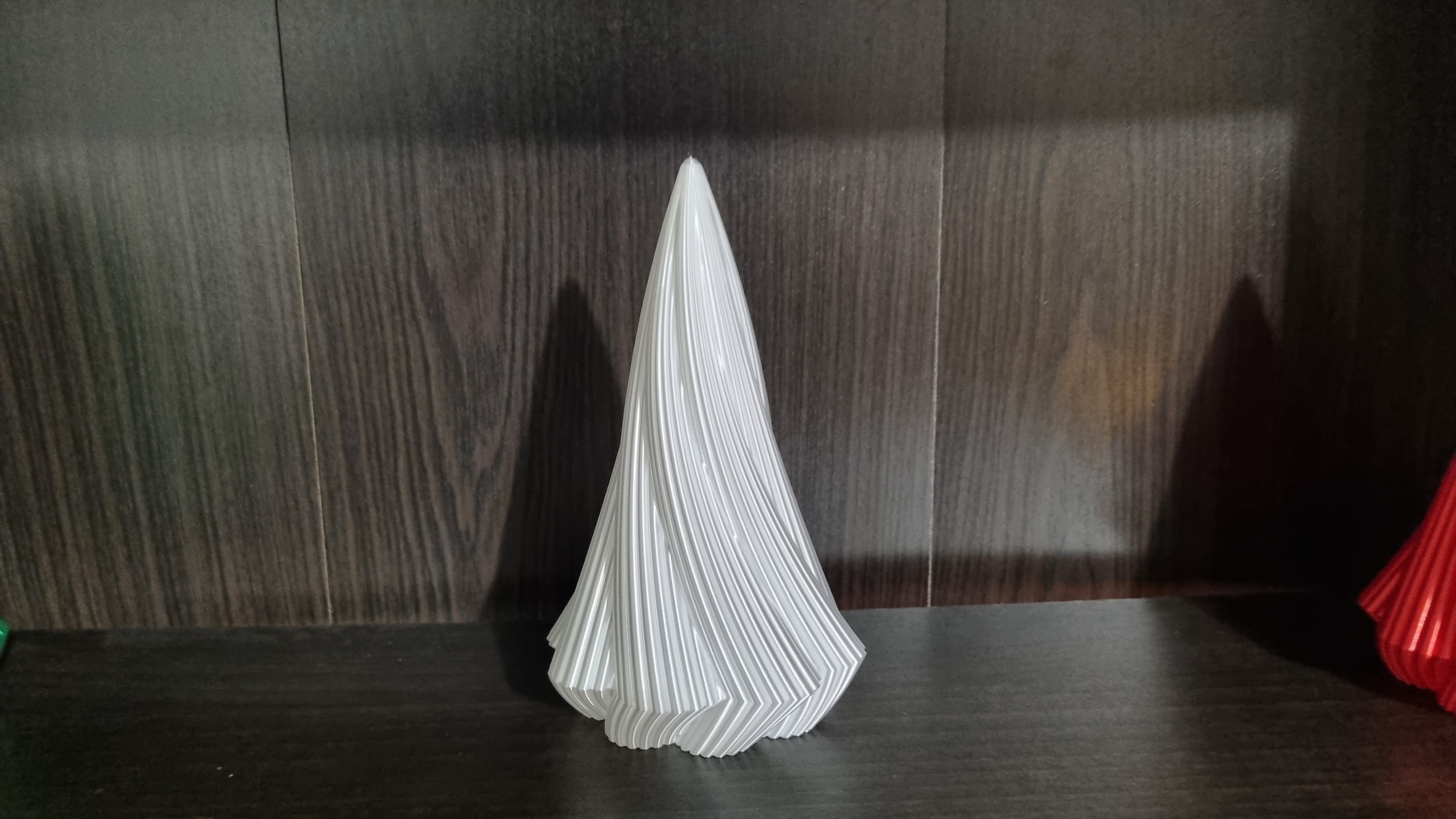 Sapin Twist de Noël – déco photophore moderne