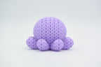 Figurine Pieuvre Kawaii 🐙 Effet Crochet 3D Amigurumi – Déco Mignonne