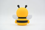 Figurine Abeille Kawaii 🐝 Effet Crochet 3D Amigurumi – Déco Mignonne