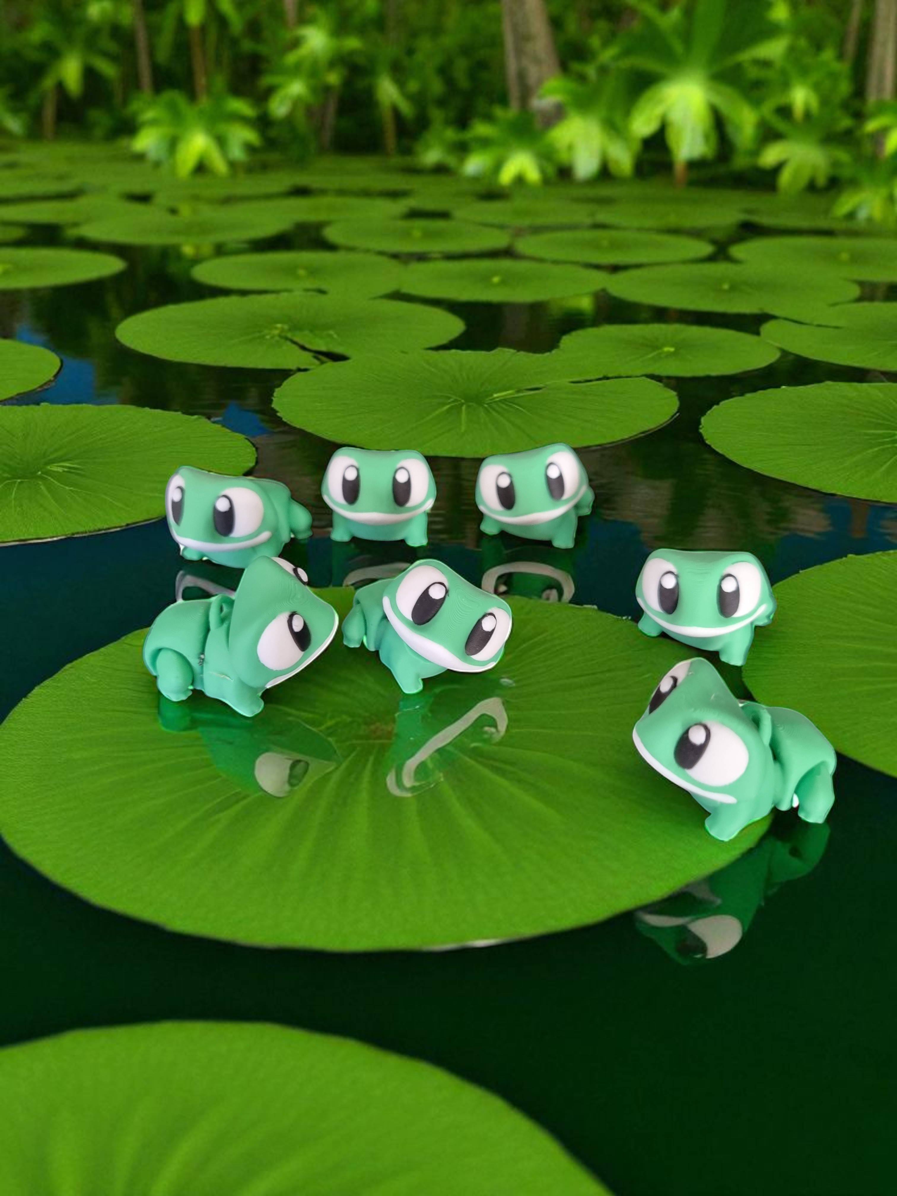 Grenouille articulée