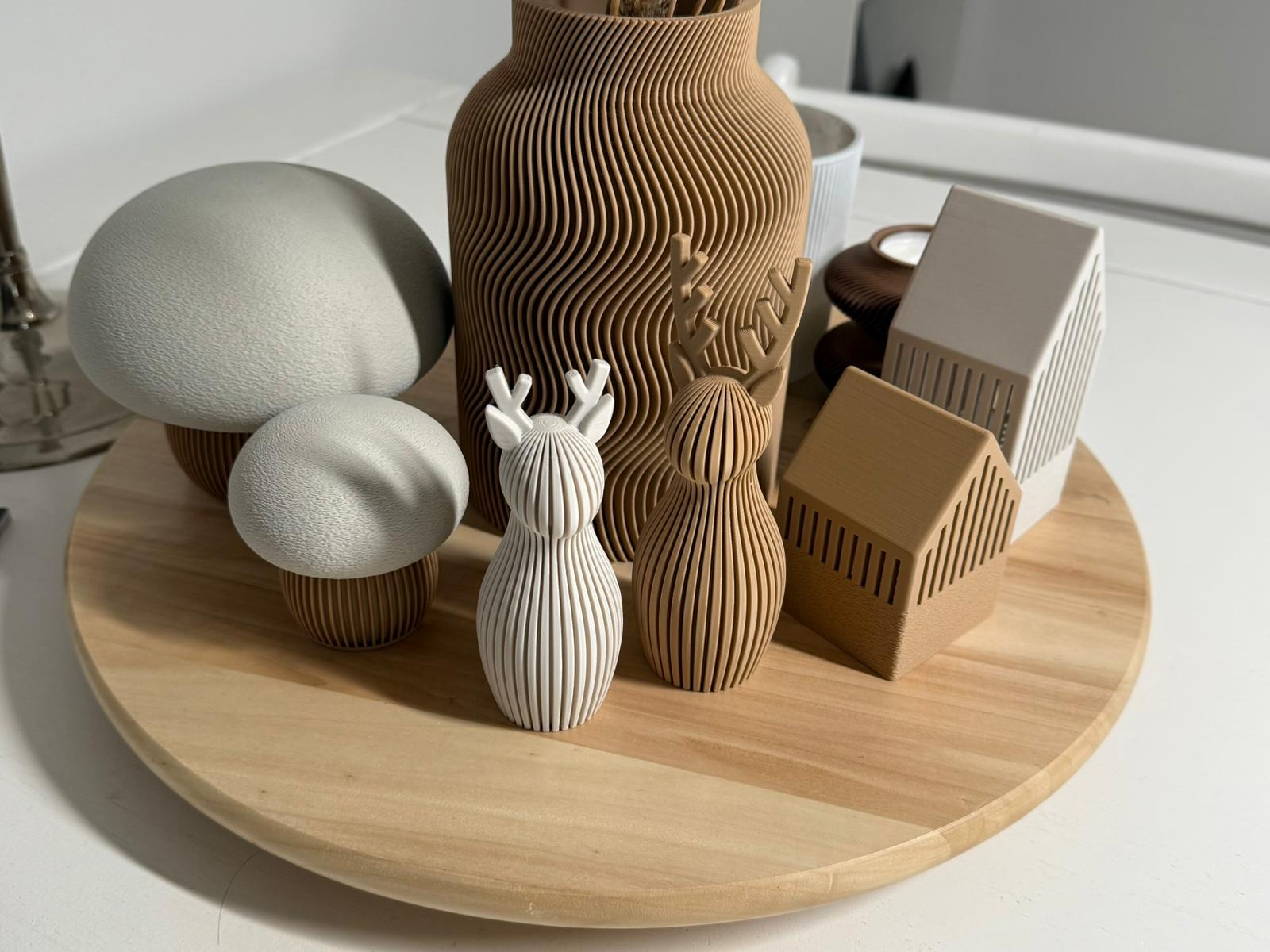 Renne nordique – déco minimaliste & chaleureuse