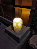 Crâne Lueur Abyssale, photophore LED Halloween, Tresor3D