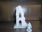 Façade gothique en ruine, autre angle de vue, Tresor3D