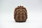 Figurine hérisson Kawaii, détail de la texture tricotée, Tresor3D