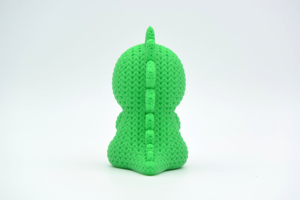 Figurine stégosaure Kawaii, vue de dos, Tresor3D