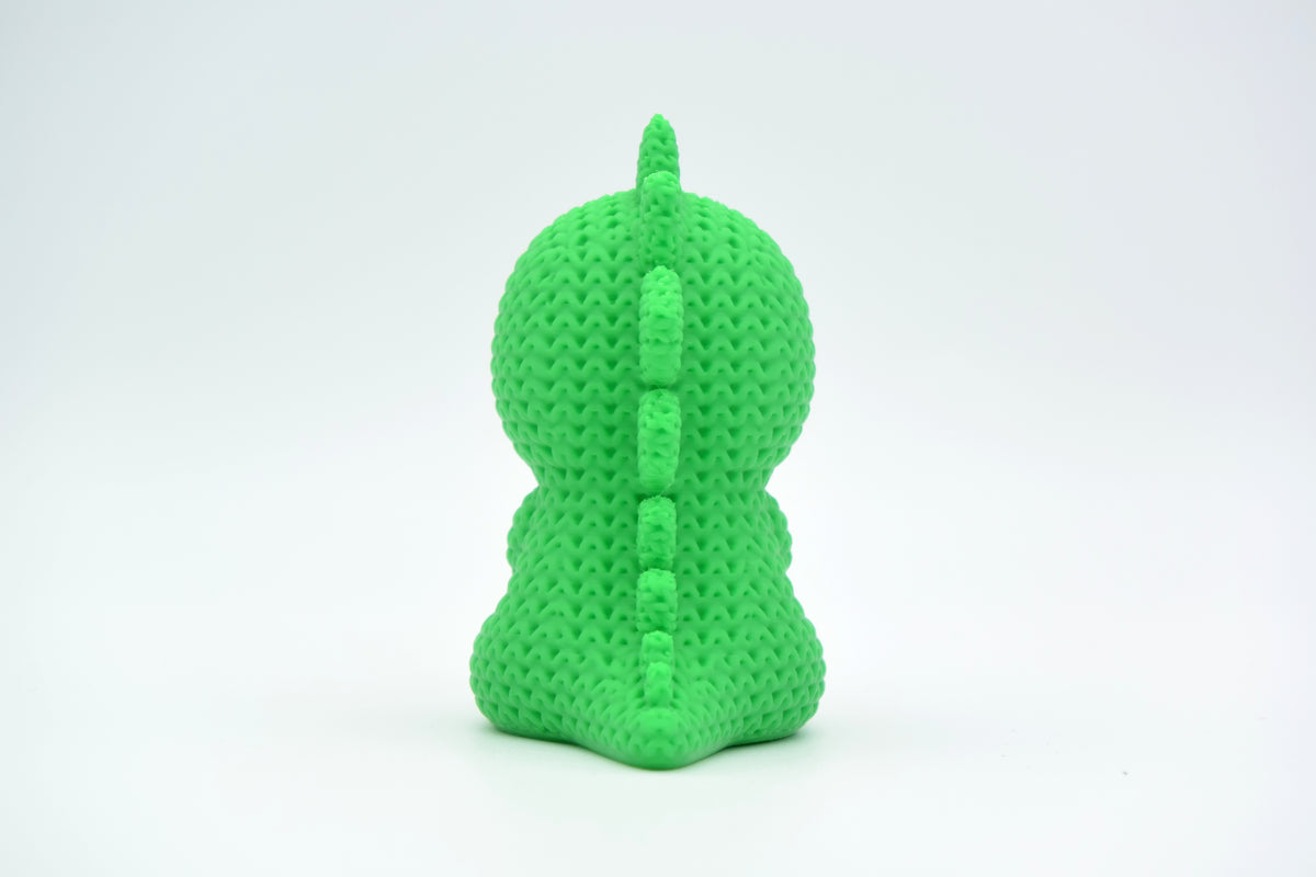 Figurine stégosaure Kawaii, vue de dos, Tresor3D