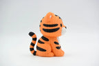 Figurine tigre Kawaii posé en situation, Tresor3D