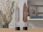 Plumes modernes sur socle, autre angle de vue, Tresor3D