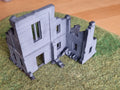 Ruines de manoir, décor modulable pour table de jeu, PLA biosourcé, Tresor3D