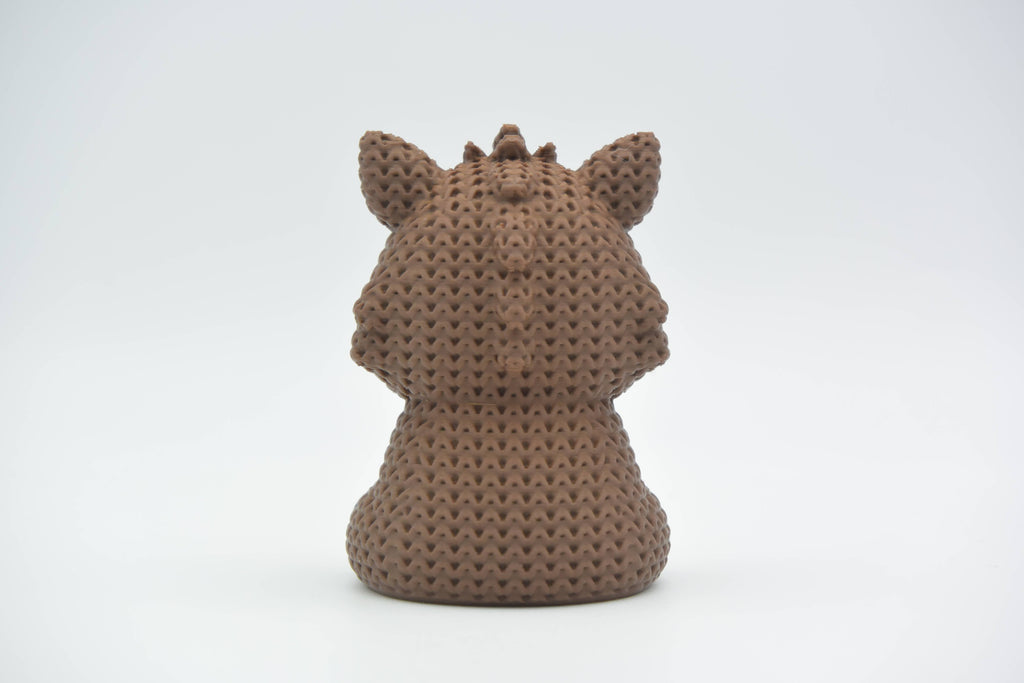 Figurine Sanglier Kawaii 🐗 Effet Crochet 3D Amigurumi – Déco Mignonne